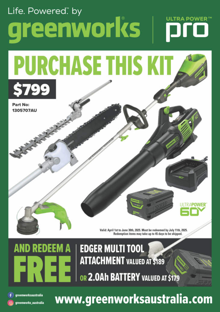 Greenworks Garden Power Kit