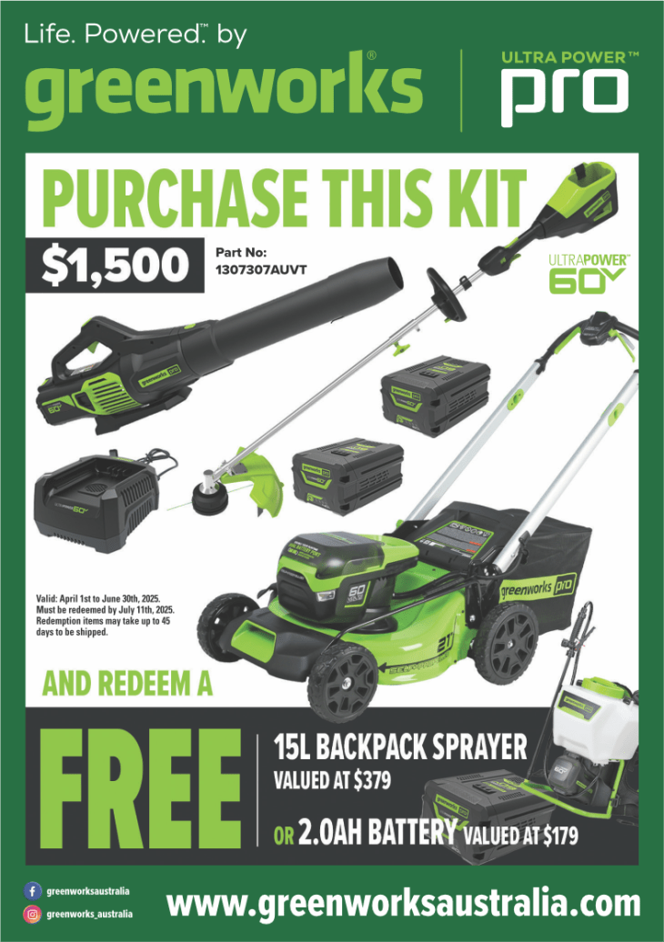 Greenworks Garden Booster Kit